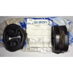 70631 AKRON  2X Tampone paracolpo Silenziatore PER ALFA 147 CITROEN PEUGEOT FIAT LANCIA