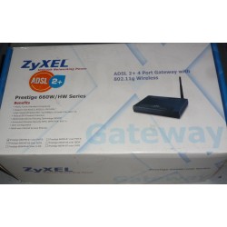 ZYXEL PRESTIGE 660W/HW SERIES ADSL 2 + 4 PORT GATEWAY