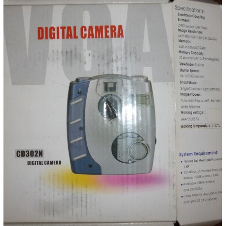 DIGITAL CAMERA CD302N