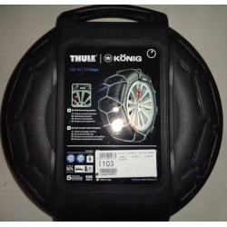 KONIG THULE CG-10 T2 MAGIC KG 4.5 CATENE DA NEVE SISTEMA AUTOTENSIONANTE