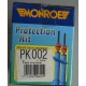 PK002 MONROE Kit parapolvere ammortizzatore PER OPEL VAUXHALL