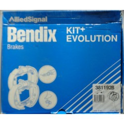 381192B BENDIX Kit freno  a tamburo PER AUDI 80 B2 VW POLO DERBY LUPO SANTANA