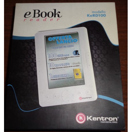 eBOOK READER MODELLO KeRD100 KENTRON 5.0 POLLICI