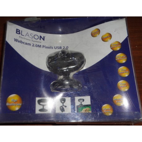 BLASON WEBCAM 2.0M PIXELS USB 2.0 WCU-6