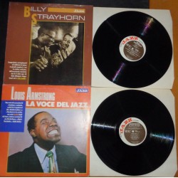 MUSICA JAZZ N°11 N°12 BILLY STRAYHORN LOUIS ARMSTRONG 1987 2 LP USATO