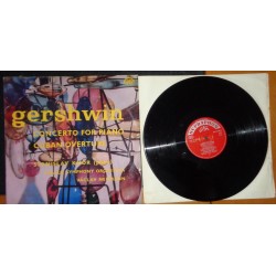 GERSHWIN CONCERTO FOR PIANO CUBAN OVERTURE SVA 10470 ST50470 LP VINILE USATO