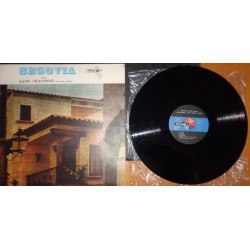 ANDRES SEGOVIA GUITAR PLAYS BACH: CHACONNE MACS 1354 LP VINILE USATO