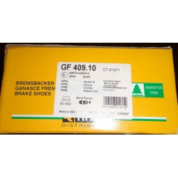 GF409.10 CT01471 RHIAG Kit ganasce freni PER BEDFORD Astra OPEL VAUXHALL