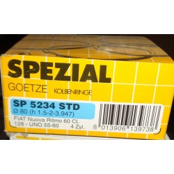 GOETZE SP 5234 STD  Fasce elastiche D80  PER FIAT NUOVA RITMO 60 CL128 UNO 55-60