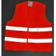 GILET AD ALTA VISIBILITA' ARANCIONE ART. 109 FE CON DUE BANDE