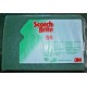 SCOTCH BRITE 86 NUOVA 3M SPUGNA ABRASIVA VERDE 15,8cm x 22,4cm CONF. 10 PEZZI