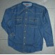 CAMICIA JEANS MASTER A MANICA LUNGA DA LAVORO art. 456 CA COTONE 