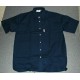 CAMICIA A MEZZE MANICHE BLU COTONE ART. 455CI TG. L XL XXL