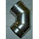 CURVA A 90° ACCIAIO INOX DIAMETRO 150mm PER CANNA FUMARIA MATCLIK FIBROTUBI