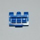 51137174701 CLIP BLU TETTO (2 PEZZI) NUOVO ORIGINALE BMW SERIE 3 E92