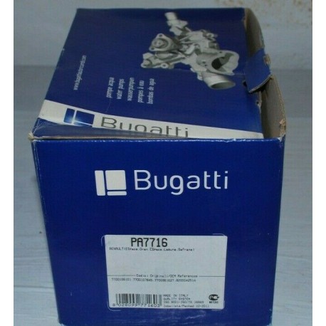 PA7716 POMPA ACQUA BUGATTI PER RENAULT ESPACE III, LAGUNA I, SAFRANE II