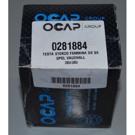 0281884 OCAP Testa barra d'accoppiamento PER OPEL, SMART, VAUXHALL