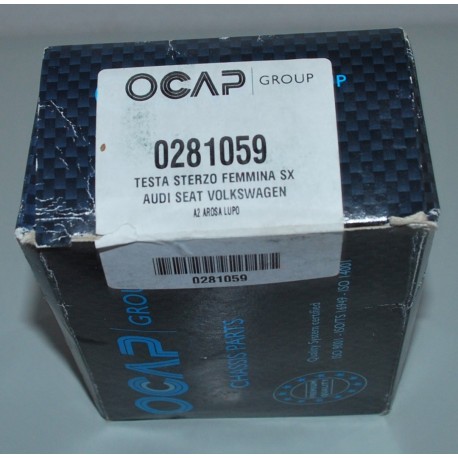 0281059 OCAP Testa barra d'accoppiamento per AUDI A2, SEAT, VW POLO