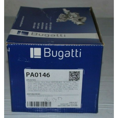 PA0146 POMPA ACQUA BUGATTI NUOVA PER DAEWOO, MERCEDES CLASSE E G S V SPRINTER