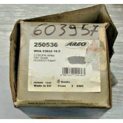 WVA23042 AREO KIT PASTIGLIE FRENO PER CITROËN Jumpy FIAT SCUDO PEUGEOT EXPERT