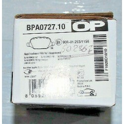 BPA0727.10 OPEN PARTS KIT PASTIGLIE FRENO PER FIAT LINEA LYBRA ALFA 147 156 GT