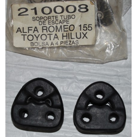 21.0008 CAUTEX 2x SUPPORTO SCARICO PER ALFA 155 TOYOTA HILUX