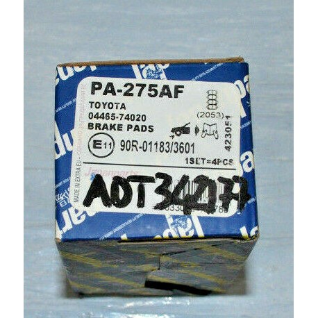 PA-275AF JAPANPARTS KIT PASTIGLIE FRENO PER  ASTON MARTIN CYGNET TOYOTA iQ