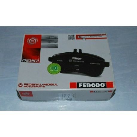 FDB774 FERODO PREMIER ECO FRICTION KIT PASTIGLIE FRENO PER AUDI SEAT VW