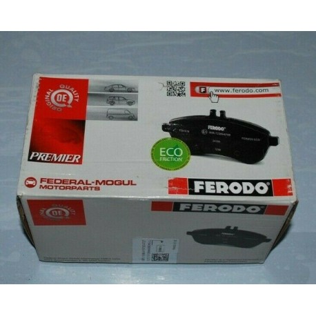 FVR287 FERODO PREMIER ECO FRICTION KIT PASTIGLIE FRENO PER ALFA CITROEN FIAT